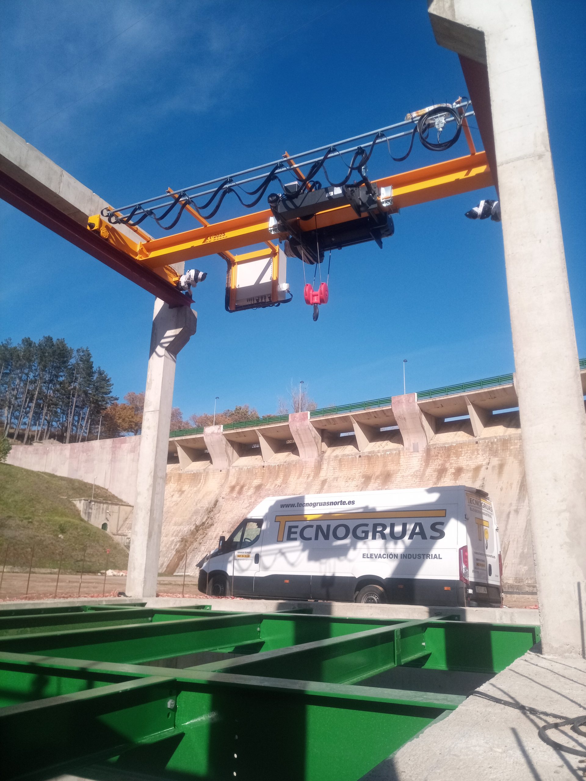 Grúa monorrail 5 Tn