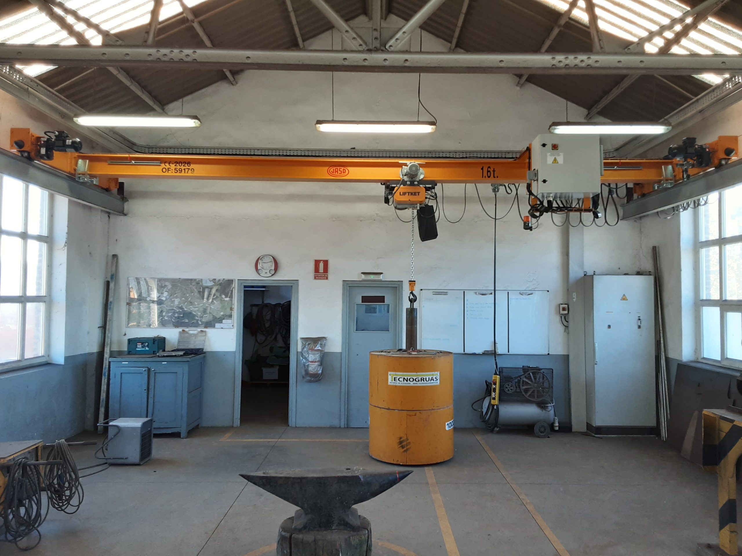 Grúa Monorrail 1,6Tn