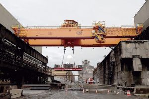 Grúa Tata Steel